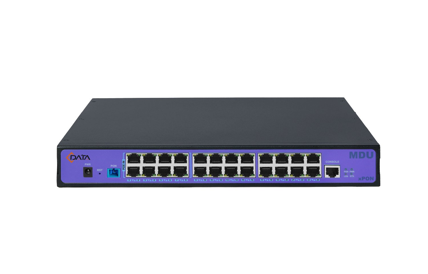 Многопортовый терминал MDU C-DATA FD5024BR, 24xGE RJ-45, PoE PD, SC/UPC