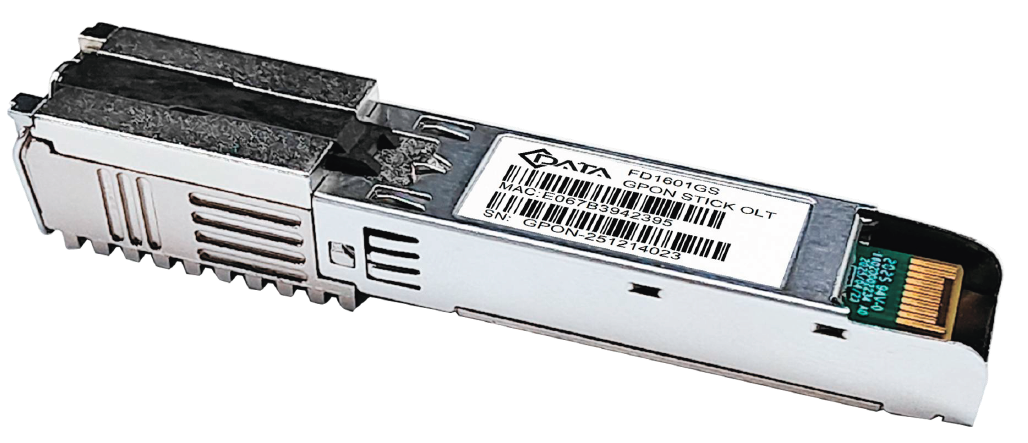 Оптический линейный терминал OLT GPON C-DATA FD1601GS, SFP, 2.5Гбит/с, SC/UPC