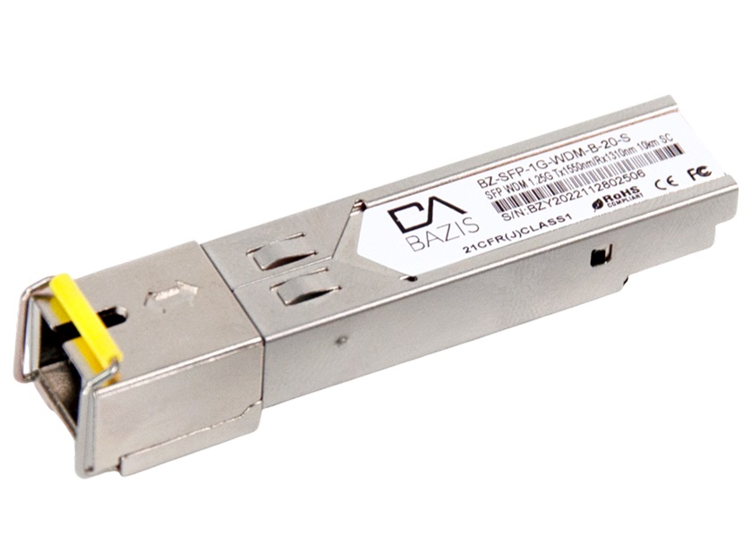 Модуль SFP, дальность до 20 км, 1550 нм, SC simplex